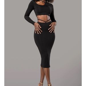 NWT By Egreis Skirt Set